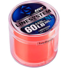 Леска Linesystem Bobbin NL clear 300м 10 0.52мм (Оранжевый)