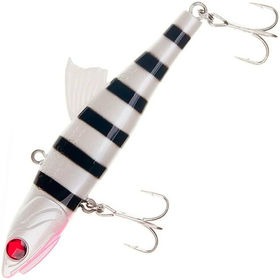 Воблер Little Jack Forma Adict 100S (32г) Zebra milk black