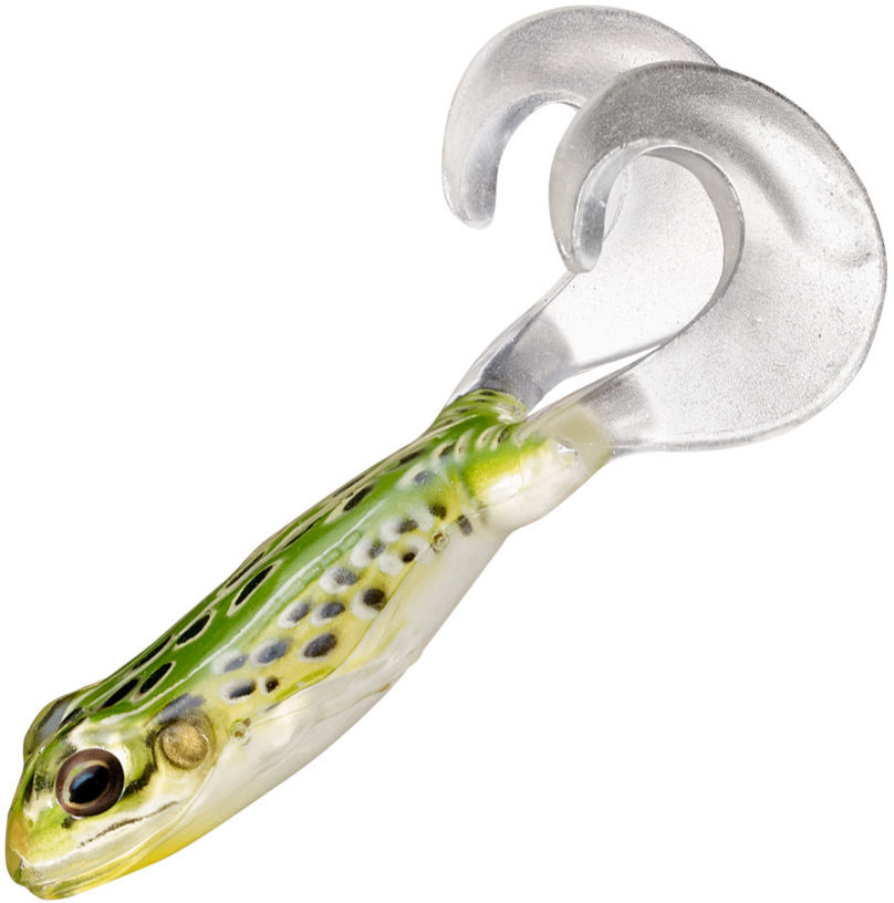 Мягкая приманка Livetarget Freestyle Frog Topwater (10см) 500 Green/Yellow