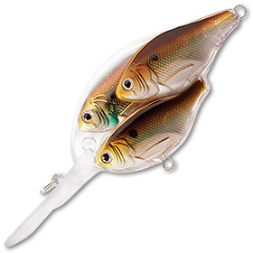 Воблер LiveTarget Threadfin Shad Crankbait 805 Pearl/Bronze