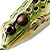 Мягкая приманка LiveTarget Frog Hollow Body 500 Green/Yellow