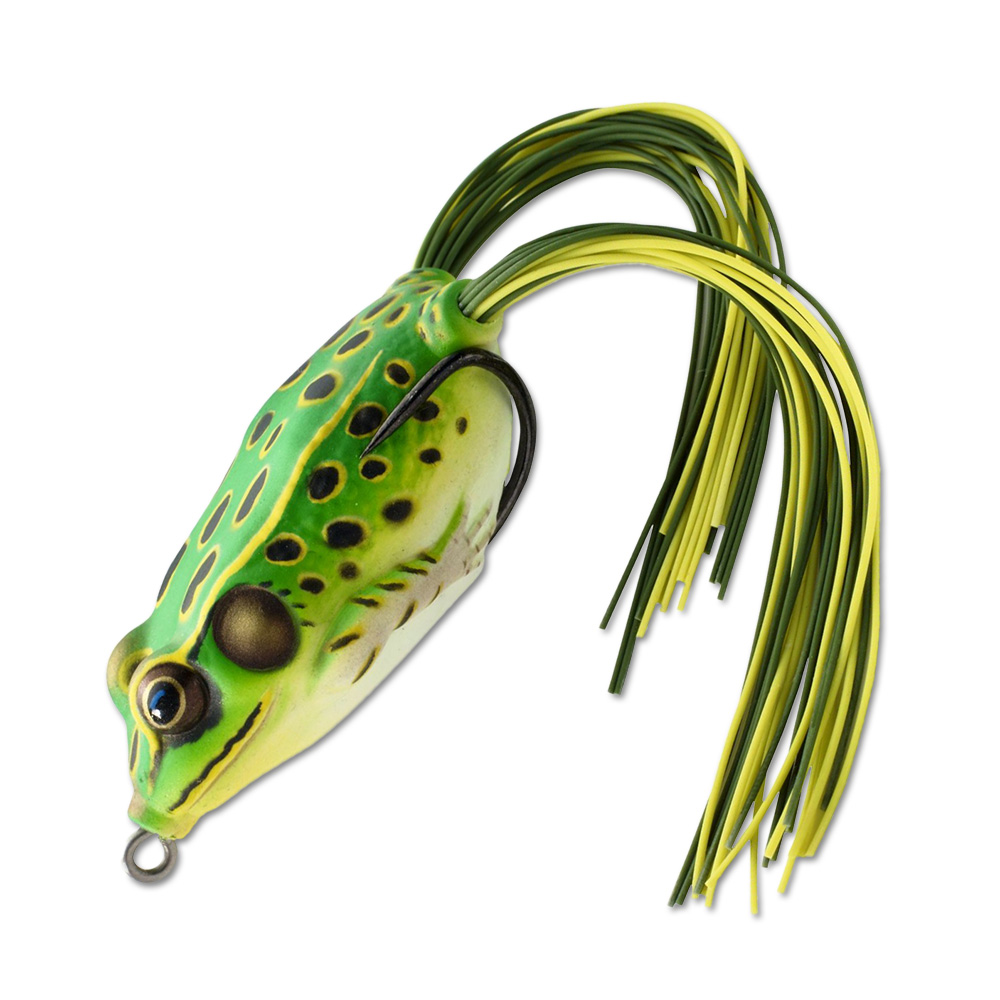 Мягкая приманка LiveTarget Frog Hollow Body 512 Floro Green/Yellow