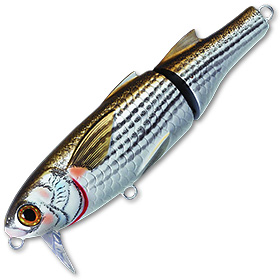 Воблер LiveTarget Mullet Wakebait 901 Natural/Matte