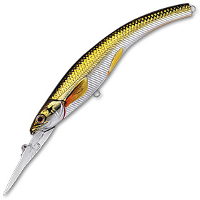 Воблер LiveTarget Rainbow Smelt Banana Bait Deep Diver 208 Gold/Black