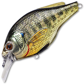 Воблер LiveTarget Sunfish Flat Side Squarebill BG 102 Metallic/Gloss