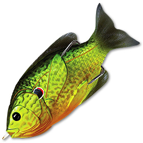 Воблер LiveTarget Sunfish Hollow Body 552 Florescent Pumpkinseed