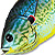 Воблер LiveTarget Sunfish Hollow Body 555 Blue/Yellow Pumpkinseed