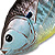 Воблер LiveTarget Sunfish Hollow Body 559 Blue/Metallic Bluegill