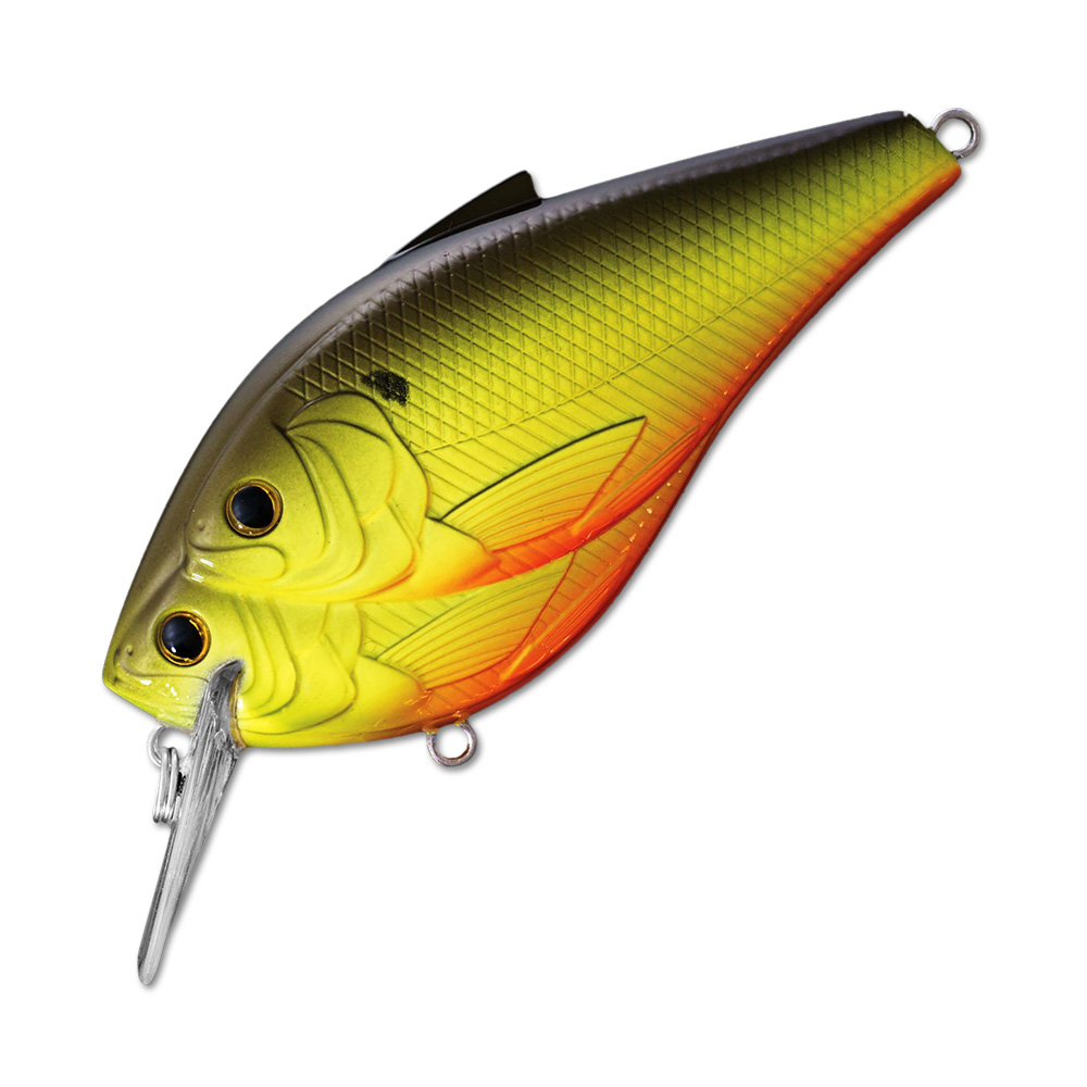 Воблер LiveTarget Threadfin Magnum Shad Squarebill 824 Chartreuse/Black