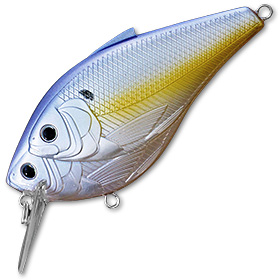 Воблер LiveTarget Threadfin Magnum Shad Squarebill 826 Ghost/Pearlescent Shad