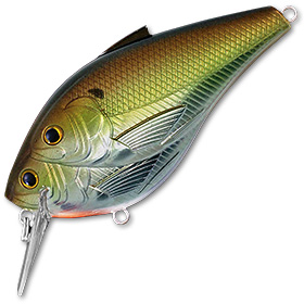 Воблер LiveTarget Threadfin Magnum Shad Squarebill 828 Metallic Olive/Copper