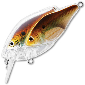 Воблер LiveTarget Threadfin Shad Squarebill 805 Pearl/Bronze