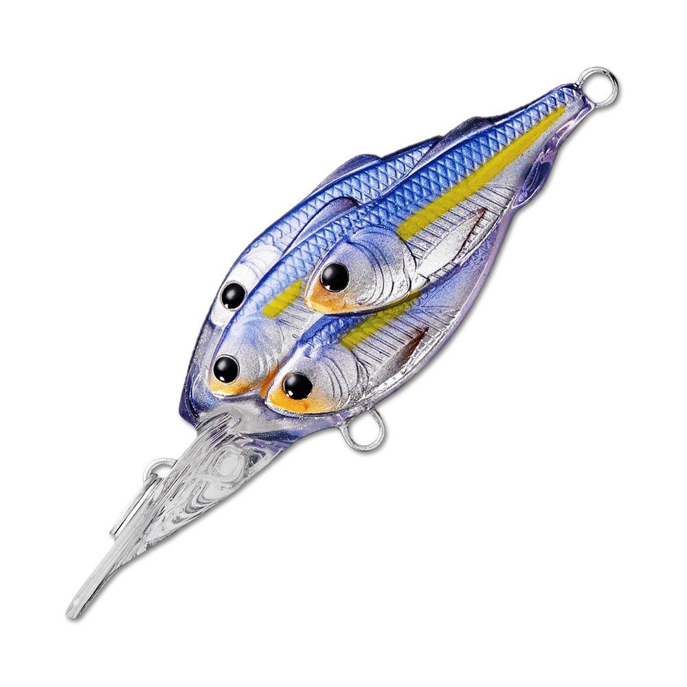 Воблер LiveTarget Yearling Crankbait 812 Pearl/Violet Shad