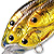 Воблер LiveTarget Yearling Crankbait 814 Gold/Black