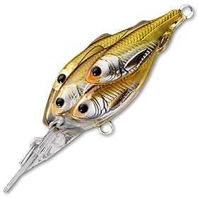 Воблер LiveTarget Yearling Crankbait 815 Pearl/Olive Shad