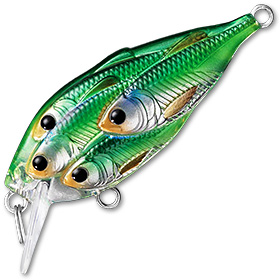 Воблер LiveTarget Yearling Squarebill 817 Blue/Chartreuse Shad