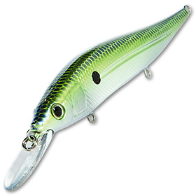 Воблер Livingston Jerkmaster 121D 3531 chrome xxx shad