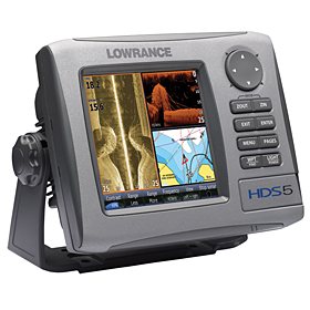 Эхолот-картплоттер Lowrance HDS-5 50/200 kH