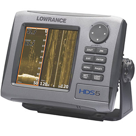 Эхолот-картплоттер Lowrance HDS-5 83/200 kHz