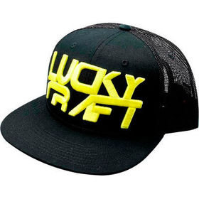 Кепка Lucky Craft Flat (Black and Yellow)