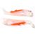 Мягкая приманка Lucky Craft Tails of Optimum 2.5-HT05 Hot Clear