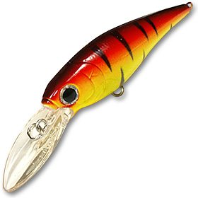 Воблер Lucky Craft Bevy Shad 75SP (10г) 0289 Fire Tiger 411