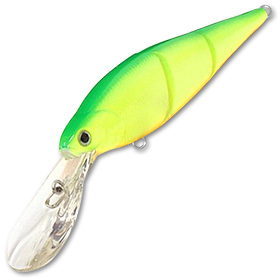 Воблер Lucky Craft Pointer 125DD 3 Jointed Jerk 133 GREEN LIME CHART
