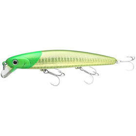 Воблер Lucky Craft Flash Minnow 110SW (16.5г) 706 Laser Green Head Chart