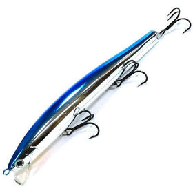 Воблер Lucky Craft Flash Minnow Yawara ESG 125F (17 г) Blue Back