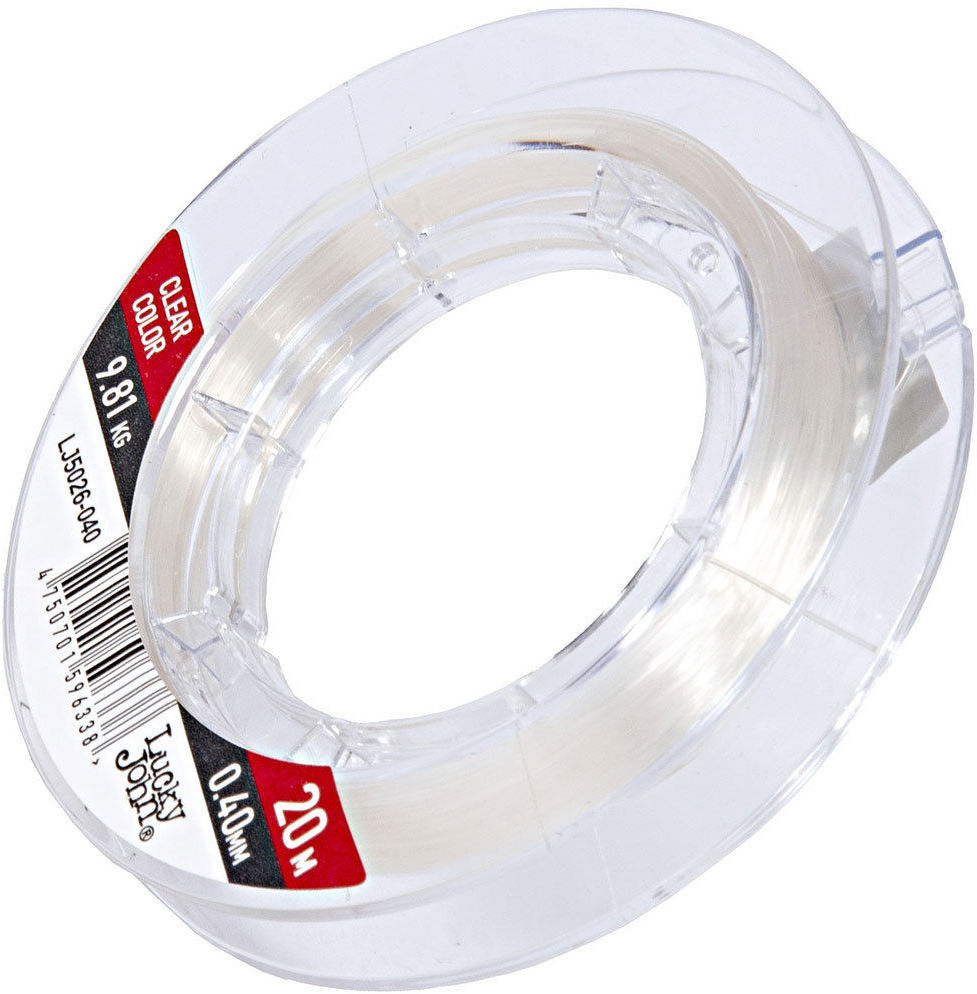 Fil De Pêche Fluorocarbone Gunki Ice – 25 M, Diamètre 0,41 Mm, Résistance 11,4 Kg, Pour Pêche Sous Glace