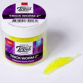 Слаг Lucky John Pro Series Trick Worm 2.0 (5см) 071 (упаковка - 10шт)