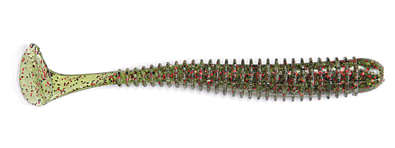 Виброхвост Lucky John Spark Tail, 94мм, цвет X006, 10шт