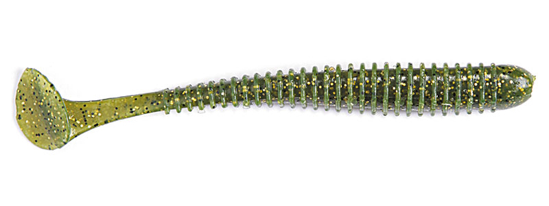 Виброхвост Lucky John Spark Tail, 94мм, цвет X014, 10шт