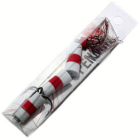 Приманка джиговая Lucky John Pennon №130 белый/красный/белый (блистер)