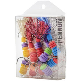 Приманка джиговая Lucky John Pennon Barbellworm MIX3 (упаковка - 5шт)