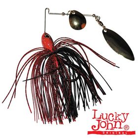 Блесна Lucky John SpinnerBait Red Vampir