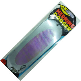Доджер LUHR JENSEN Herring Dodger 20см Pearl Fishscale