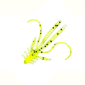 Приманка LureMax Kraken 2.5 (6 см) 002 Lime pepper (упаковка - 10 шт)