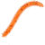 Силиконовая приманка LureMax Rag Worm 3 (7 см) LSRW3-008 Fire Carrot (упаковка - 10 шт)