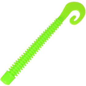 Силиконовая приманка LureMax Cheeky Worm 2.5 (6.25 см) LSCW25-042 Chartreuse True (упаковка - 10шт)