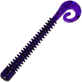 Силиконовая приманка LureMax Cheeky Worm 2.5 (6см) LSCW25-021 Deep Purple (упаковка - 10шт)