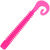 Силиконовая приманка LureMax Cheeky Worm 4 (10 см) LSCW4-044 Deep Pink (упаковка - 6шт)