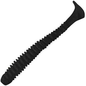 Силиконовая приманка LureMax Seeker 2.5 (6.3см) LSSK25-006 Black (упаковка - 10шт)