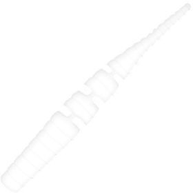 Силиконовая приманка LureMax Stitch Stick 1.5 (3.8см) LSSS15-015 White (упаковка - 10шт)