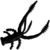 Силиконовая приманка LureMax Voodoo Bug 2 (5см) LSVB2-006 Black (упаковка - 10шт)