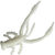 Силиконовая приманка LureMax Voodoo Bug 2 (5см) LSVB2-015 White (упаковка - 10шт)
