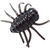 Силиконовая приманка Luremax Dung Bug 1 (3см) 006 Black (упаковка - 5шт)