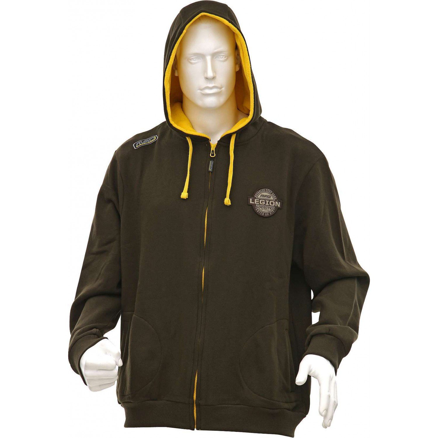 Кофта на молнии с капюшоном MAD BIVVYZONE Zip Hoodie, M
