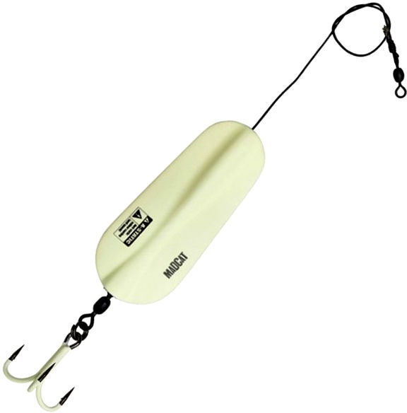 Блесна Madcat A-Static Inline Spoon 125г Glow in the Dark