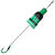 Блесна вертикальная Madcat A-Static Adjustable Clonk Teaser Jig Hook (100 г) Green
